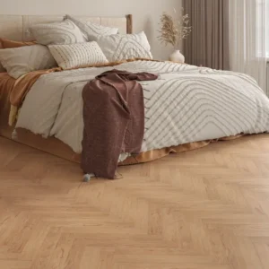 Accent Golden Sand Oak 2mm Herringbone LVT Flooring