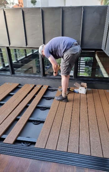 Deck Boards Installed