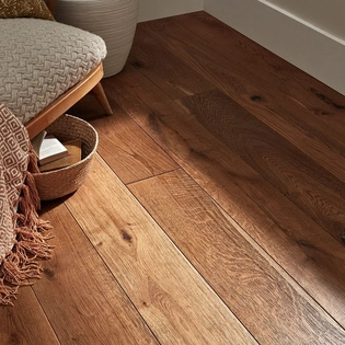 Golden Smoked Oak Brushed Flooring