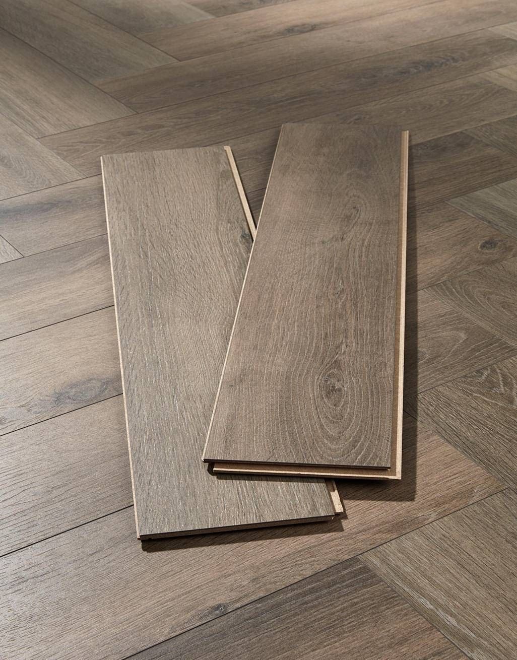 Herringbone 8mm Moisture Resistant Wooden Flooring