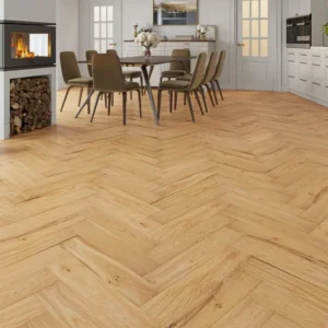 Painswick Owl Engineered Oak Herringbone Flooring