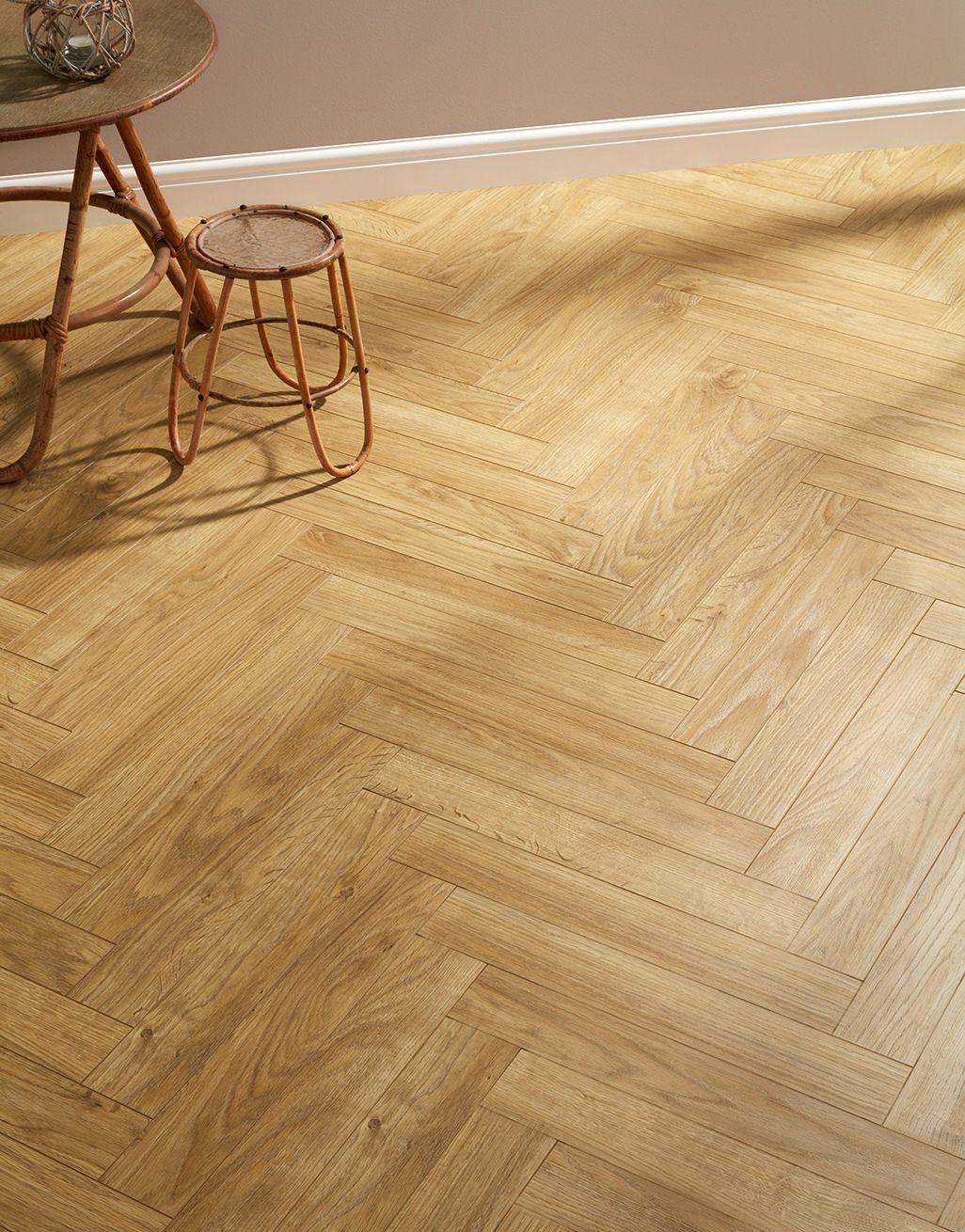 Prime Herringbone 8mm AC4 Wooden Flooring