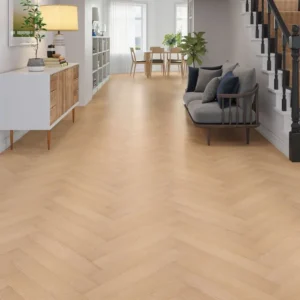 Raleigh Oak 8mm Herringbone Laminate Flooring