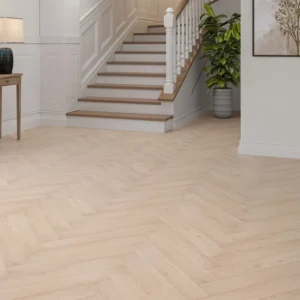 Ritz 8mm Oak Herringbone Embossed Laminate Flooring