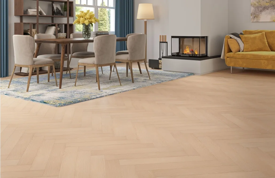 Ritz Oak Herringbone 8mm Laminate Flooring