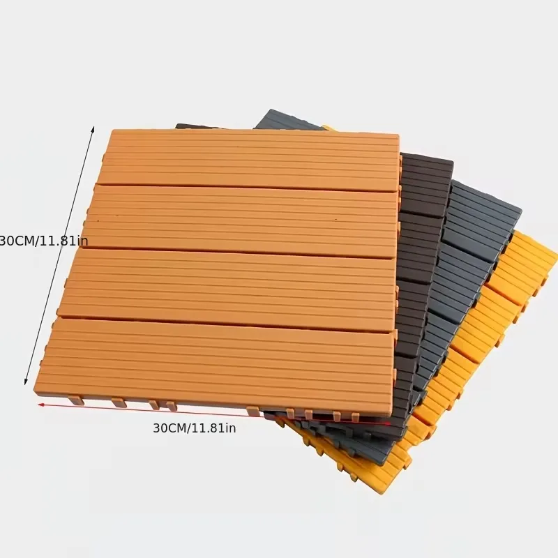 Thickened PVC Outdoor Flooring Tiles